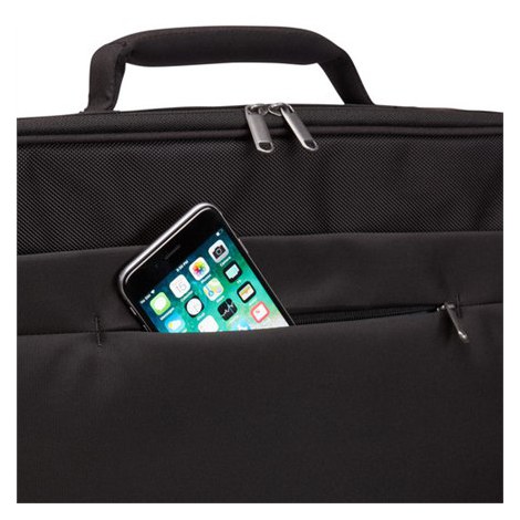 Case Logic | Fits up to size 17.3 "" | Advantage | Messenger - Briefcase | Black | Shoulder strap - 4